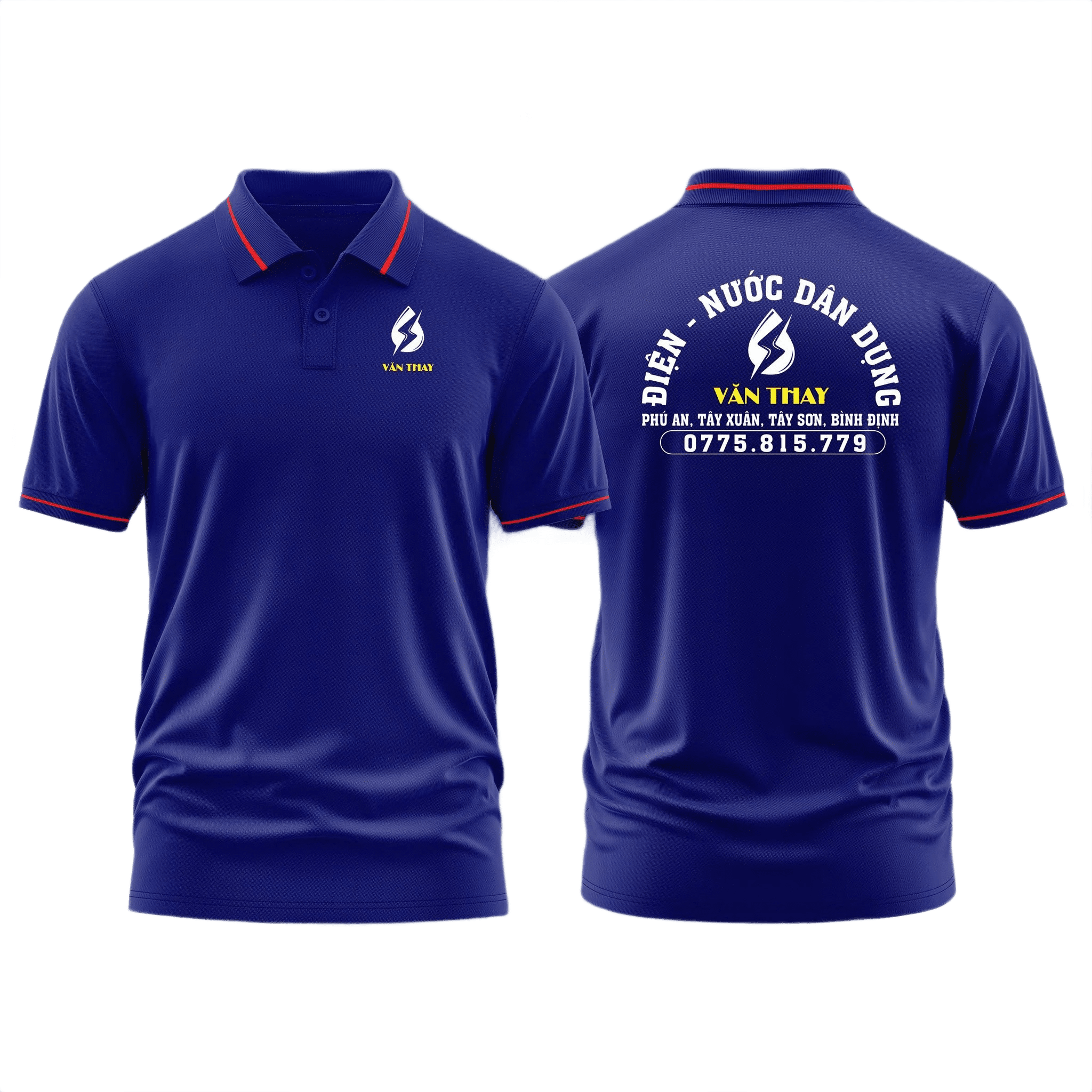 Áo thun đồng phục Polo Cửa Hàng Điện Nước Dân Dụng Văn Thay