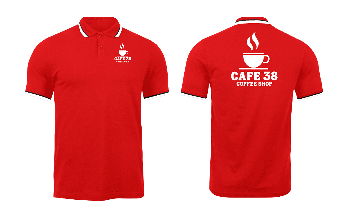 Áo thun đồng phục Polo Café 38